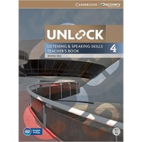 Unlock 4 Listening and Speaking Skills Teacher's Book with DVD