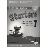 Cambridge English Starters 1 Answer Booklet