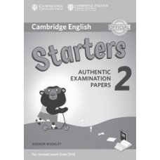 Cambridge English Starters 2 Answer Booklet