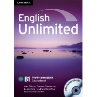 English Unlimited Pre-Intermediate B1 Coursebook with e-Portfolio