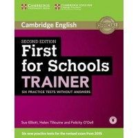 First for Schools Trainer Six Practice Tests without Answers, with Audio 2nd Edition