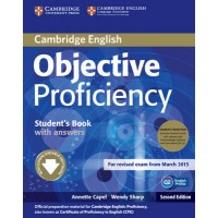 Objective Proficiency Student's Book Pack (Student's Book with Answers, Downloadable Software and Class Audio Cds )