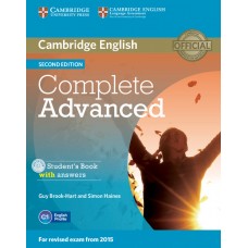 Complete Advanced Student's Book with Answers and Cd-Rom