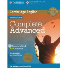 Complete Advanced Student's Book Pack with answers, Cd-Rom and Audio Cd