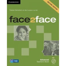 Face2Face Advanced Teacher's Book with Dvd