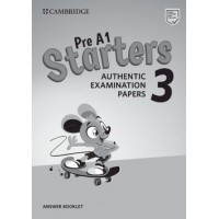 Cambridge English Starters 3 Answer Booklet