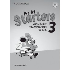 Cambridge English Starters 3 Answer Booklet