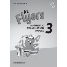 Cambridge English Flyers 3 Answer Booklet