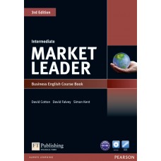 Market Leader 3rd Edition Intermediate Level Coursebook and DVD-Rom Pack