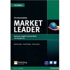 Market Leader 3rd Edition Pre-Intermediate Coursebook (with DVD-ROM incl. Class Audio) and MyLab