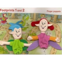 Footprints 1 Finger Puppet