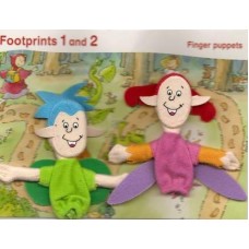 Footprints 1 Finger Puppet