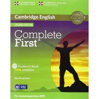 Complete First Certificate Student's Book with Answers and Cd-Rom