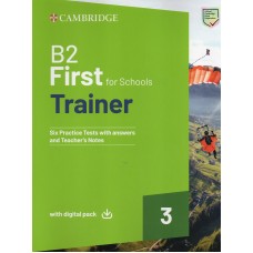 CAMBRIDGE B2 ( FCE ) First for Schools Trainer 3 with Answers with Digital Pack CAMBRIDGE B2 ( FCE ) First for Schools Trainer 3 with Answers with Digital Pack