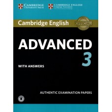 Cambridge English Advanced 3 Pack