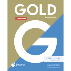 Gold C1 Advanced (CAE) Coursebook with MyEnglishLab revised 2021