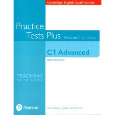 Cambridge English Advanced C1 - CAE - Practice Tests Plus 1 with Key