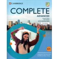 Complete Advanced C1 Student's Book 3rd edition revised 2023 with Answers and Digital Pack