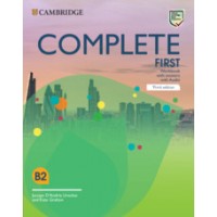 Complete First B2 Workbook with Answers and Audio Downlodable 3rd edition revised 2021