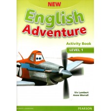 New English Adventure 1 Activity Book - (Pearson) with Song CD