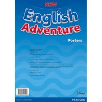 New English Adventure Starter A Posters - (Pearson)