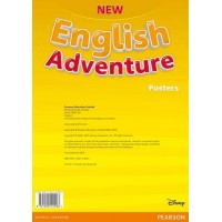 New English Adventure Starter B Posters - (Pearson)