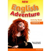 New English Adventure Starter B Activity Book - (Pearson) with Song CD