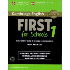 Cambridge English First for Schools 1 Pack