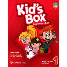 Kid's Box 1 Pupil's Book New Generation with eBook ( CEFR Pre A1 - Starters )