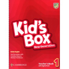 Kid's Box 1 - Teacher's Book -  New Generation with Digital Pack ( CEFR Pre A1 - Starters )