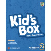 Kid's Box 2 Activity Book New Generation with Digital Pack ( CEFR Pre A1 - Starters )