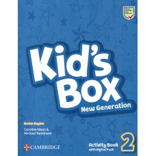 Kid's Box 2 Activity Book New Generation with Digital Pack ( CEFR Pre A1 - Starters )