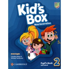 Kid's Box 2 Pupil's Book New Generation with eBook ( CEFR Pre A1 - Starters )