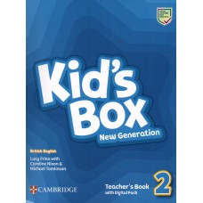 Kid's Box 2 - Teacher's Book - New Generation with Digital Pack ( CEFR Pre A1 - Starters )