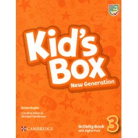 Kid's Box 3 Activity Book, New Generation with Digital Pack : CEFR  A1 - Movers