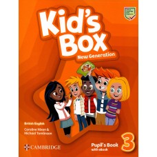 Kid's Box 3 Pupil's Book with eBook, New Generation : CEFR A1 - Movers 
