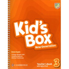 Kid's Box 3 Teacher's Book, New Generation with Digital Pack : CEFR A1 - Movers