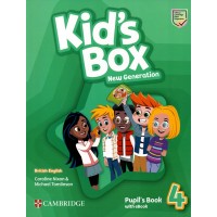 Kid's Box 4 Pupil's Book with eBook, New Generation : CEFR A1 - Movers