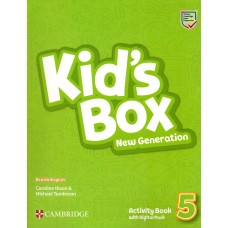 Kid's Box 5 Activity Book, New Generation with Digital Pack : CEFR A2 - FLYERS