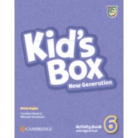 Kid's Box 6 Activity Book, New Generation with Digital Pack : CEFR A2 - FLYERS