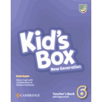 Kid's Box 6 Teacher's Book, New Generation with Digital Pack : CEFR A2 - FLYERS