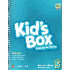 Kid's Box Starter Teacher's Book New Generation with Digital Pack ( CEFR Pre A1 - Starters )