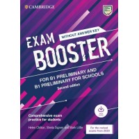 Exam Booster for Preliminary and Preliminary for Schools without Answer Key with Audio Comprehensive Exam Practice for Students