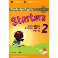 Cambridge English STARTERS 2 Student's Book