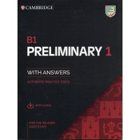 Cambridge Preliminary B1 English Test 1 with key and audio download