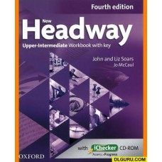 New Headway Upper-Intermediate Workbook with Key and Checker Cd-Rom