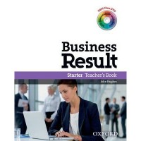 Business Result Starter Teacher's Book and Dvd Pack