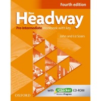 New Headway Pre-Intermediate Workbook with Key and iChecker Cd-Rom